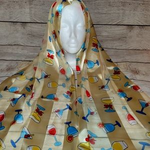 Cocktail hour scarf